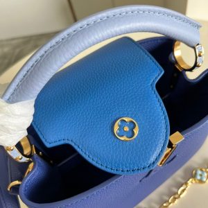 louis vuitton capucines bb blue for women womens handbags shoulder bags and crossbody bags 106in27cm lv buzzbify 1 5