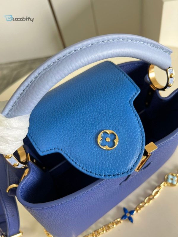 louis vuitton capucines bb blue for women womens handbags shoulder bags and crossbody bags 106in27cm lv buzzbify 1 5