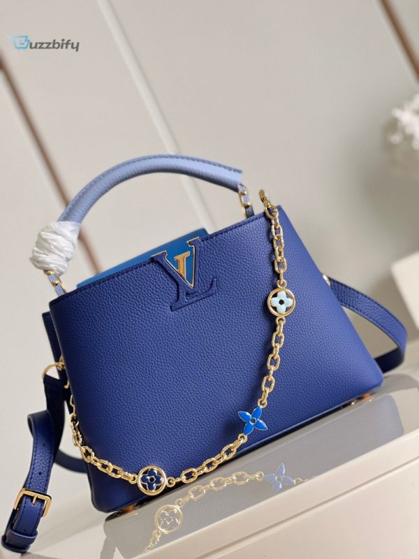 louis vuitton capucines bb blue for women womens handbags shoulder bags and crossbody bags 106in27cm lv buzzbify 1 7