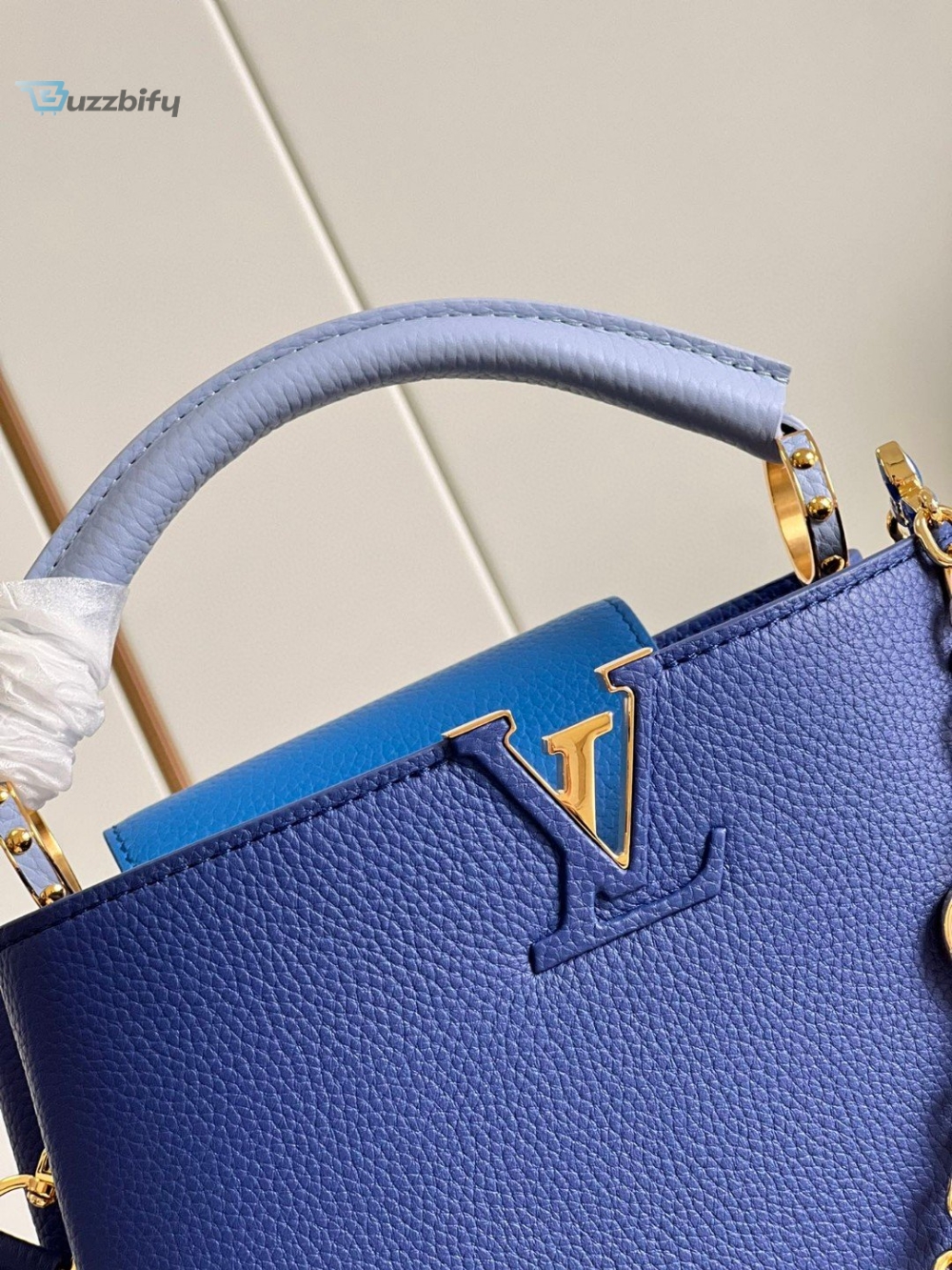 Louis Vuitton Capucines BB Blue For Women, Women’s Handbags, Shoulder Bags And Crossbody Bags 10.6in/27cm LV
