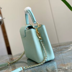 louis vuitton capucines bb jade green for women womens handbags shoulder bags and crossbody bags 106in27cm lv buzzbify 1 3