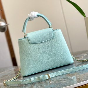 louis vuitton capucines bb jade green for women womens handbags shoulder bags and crossbody bags 106in27cm lv buzzbify 1 4