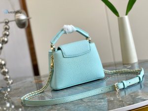 Louis Vuitton Capucines Mini White For Women Womens Handbags Shoulder Bags And Crossbody Bags 8.3In21cm Lv M59850