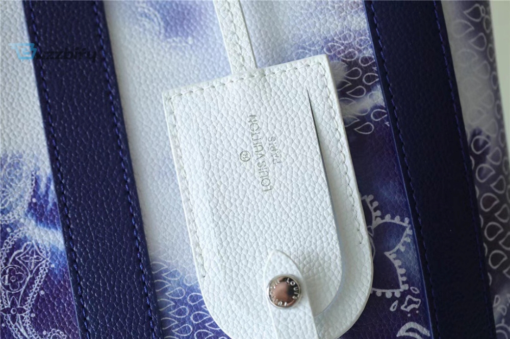 Louis Vuitton Randonee Messenger Monogram Stripes Blue For Men, Men’s Bags, Shoulder And Crossbody Bags 10.4in/26cm LV
