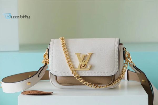 louis vuitton lockme tender white for women womens handbags shoulder and crossbody bags 75in19cm lv buzzbify 1