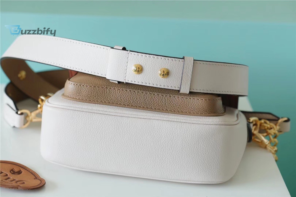 Louis Vuitton Lockme Tender White For Women Womens Handbags Shoulder And Crossbody Bags 7.5In19cm Lv