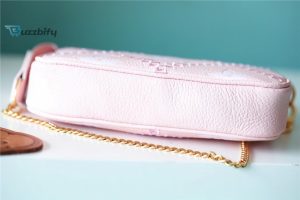 louis vuitton mini pochette accessoires monogram empreinte pink for women womens handbags shoulder bags and crossbody bags 61in155cm lv buzzbify 1 2