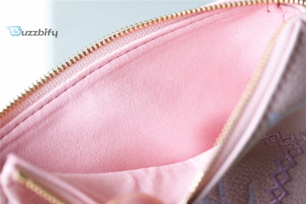 Louis Vuitton Mini Pochette Accessoires Monogram Empreinte Pink For Women, Women’s Handbags, Shoulder Bags And Crossbody Bags 6.1in/15.5cm LV
