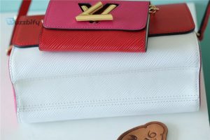 louis vuitton twist mm bag epi red pink for women womens handbags shoulder and cross body bags 91in23cm lv buzzbify 1 1