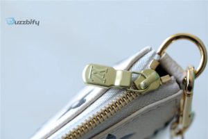 louis vuitton mini pochette accessoires monogram empreinte white for women womens handbags shoulder bags and crossbody bags 61in155cm lv buzzbify 1 11