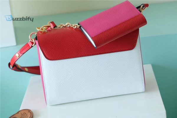 louis vuitton twist mm bag epi red pink for women womens handbags shoulder and cross body bags 91in23cm lv buzzbify 1 8