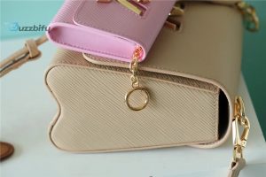 louis vuitton twist mm bag epi beige light pink for women womens handbags shoulder and cross body bags 91in23cm lv buzzbify 1 6