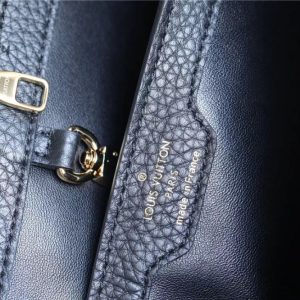 louis vuitton capucines bb taurillon blackblue for women womens bags shoulder and crossbody bags 106in27cm lv buzzbify 1 3