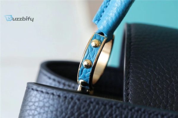 louis vuitton capucines bb taurillon blackblue for women womens bags shoulder and crossbody bags 106in27cm lv buzzbify 1 6