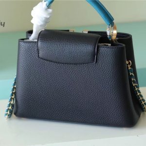 louis vuitton capucines bb taurillon blackblue for women womens bags shoulder and crossbody bags 106in27cm lv buzzbify 1 7