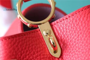 louis vuitton capucines bb taurillon red for women womens bags shoulder and crossbody bags 106in27cm lv buzzbify 1 3