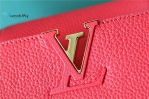 louis vuitton capucines bb taurillon red for women womens bags shoulder and crossbody bags 106in27cm lv buzzbify 1 5
