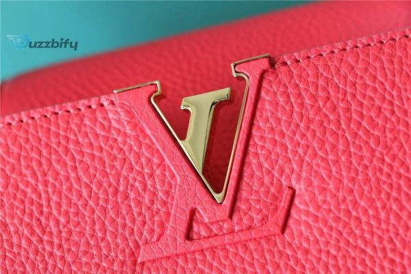 louis vuitton capucines bb taurillon red for women womens bags shoulder and crossbody bags 106in27cm lv buzzbify 1 5