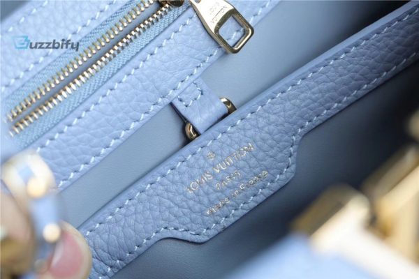 louis vuitton capucines bb taurillon light blue beige for women womens bags shoulder and crossbody bags 106in27cm lv buzzbify 1 6