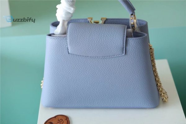 louis vuitton capucines bb taurillon light blue beige for women womens bags shoulder and crossbody bags 106in27cm lv buzzbify 1 7
