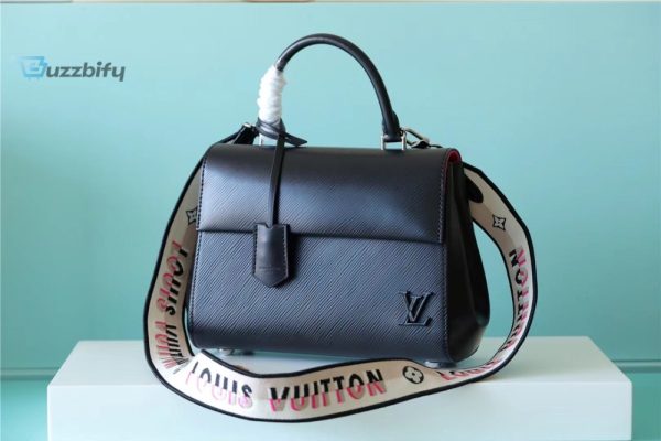 louis vuitton cluny mini epi black for women womens handbags shoulder and crossbody bags 28cm11in lv buzzbify 1