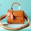 louis vuitton cluny mini epi gold miel for women womens handbags shoulder and crossbody bags 20cm79in lv m58931 buzzbify 1