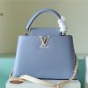 louis vuitton capucines mm taurillon light blue beige for women womens bags shoulder and crossbody bags 124in315cm lv buzzbify 1