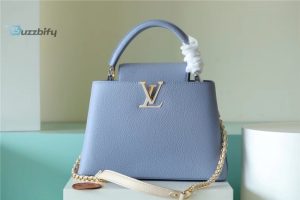 louis vuitton capucines mm taurillon light blue beige for women womens bags shoulder and crossbody bags 124in315cm lv buzzbify 1