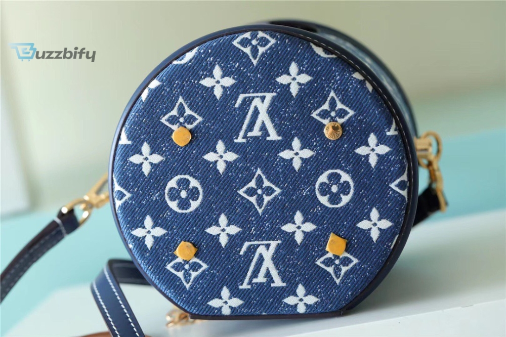 Louis Vuitton Cannes Monogram Denim By Nicolas Ghesquiere For Women Womens Bags Shoulder And Crossbody Bags 6.7In17cm Lv