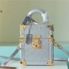 louis vuitton the camera box monogram empreinte by nicolas ghesquiere light blue for women womens handbags shoulder and crossbody bags 93in16cm lv buzzbify 1