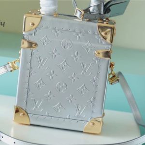 louis vuitton the camera box monogram empreinte by nicolas ghesquiere light blue for women womens handbags shoulder and crossbody bags 93in16cm lv buzzbify 1 3