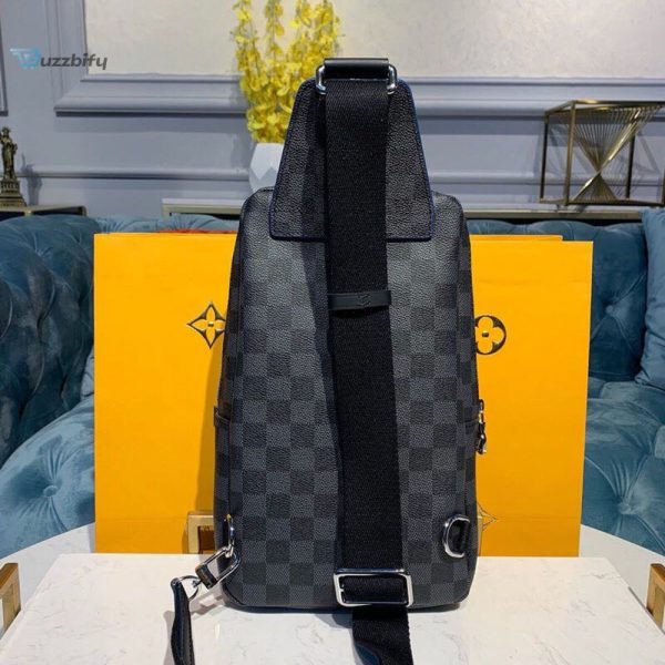 louis vuitton avenue sling bag damier graphite canvas blue for men mens bags crossbody bags 122in31cm lv n40008 buzzbify 1 2