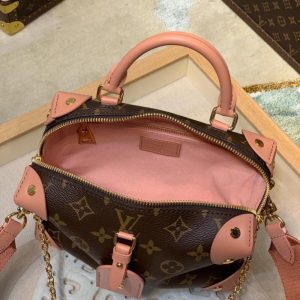 louis vuitton petite malle souple monogram canvas pink for women womens handbags shoulder and crossbody bags 79in20cm lv m45531 buzzbify 1 1