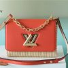 louis vuitton twist mm raffia caramel for women womens handbags shoulder and crossbody bags 91in23cm lv m57648 buzzbify 1