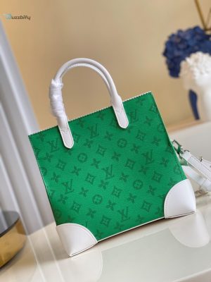 Louis Vuitton Litter Bag Vintage Monogram Canvas Green By Virgil Abloh For Men Mens Bags Shoulder And Crossbody Bags 9.4In24cm Lv M80815