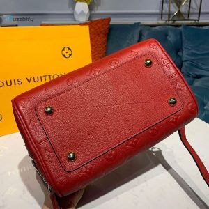 louis vuitton speedy bandouliere 25 monogram empreinte cherry red for women womens handbags shoulder and crossbody bags 98in25cm lv buzzbify 1 6