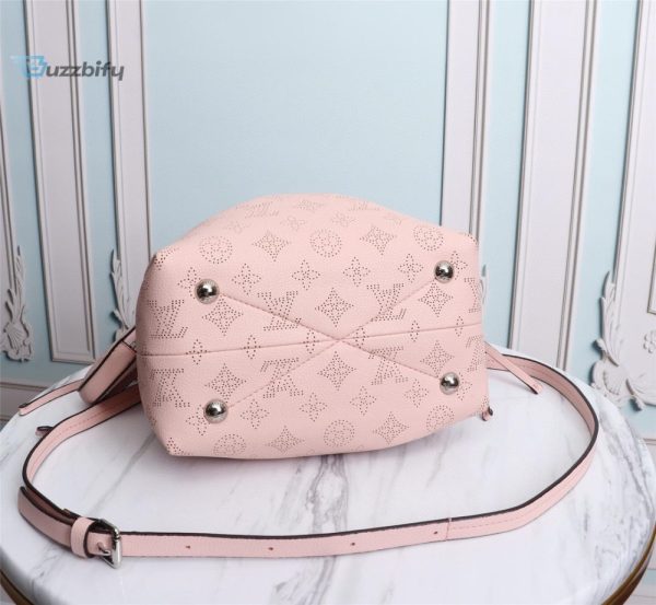 louis vuitton bella bucket bag mahina magnolia pink for women womens handbags shoulder and crossbody bags 75in22cm lv m57068 buzzbify 1 2