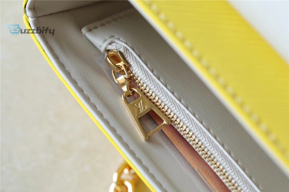 Louis Vuitton Twist Pm Epi Yellow For Women Womens Handbags Shoulder And Crossbody Bags 7.5In19cm Lv
