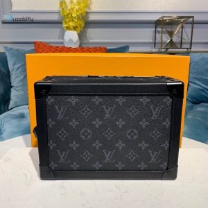 louis vuitton soft trunk monogram eclipse canvas for men mens bags 98in25cm lv m44730 buzzbify 1 1