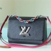 ouis vuitton twist mm epi black for women womens handbags shoulder and crossbody bags 91in23cm lv buzzbify 1