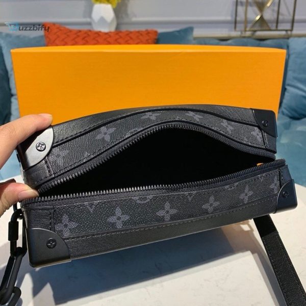 louis vuitton soft trunk monogram eclipse canvas for men mens bags 98in25cm lv m44730 buzzbify 1 9