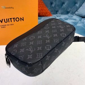 louis vuitton bumbag monogram eclipse canvas for men mens belt bags 11in28cm lv m42906 buzzbify 1 8