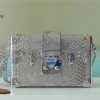 louis vuitton petite malle high shiny alligator silver for women womens handbags shoulder and crossbody bags 79in20cm lv buzzbify 1