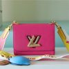 louis vuitton twist mm epi pink for women womens handbags shoulder and crossbody bags 75in19cm lv buzzbify 1