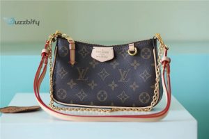 louis vuitton easy pouch on strap monogram canvas for women womens handbags shoulder and crossbody bags 19cm75in lv buzzbify 1