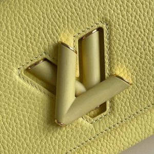 louis vuitton twist pm ginger yellow for women womens handbags shoulder and crossbody bags 75in19cm lv m58571 buzzbify 1 2