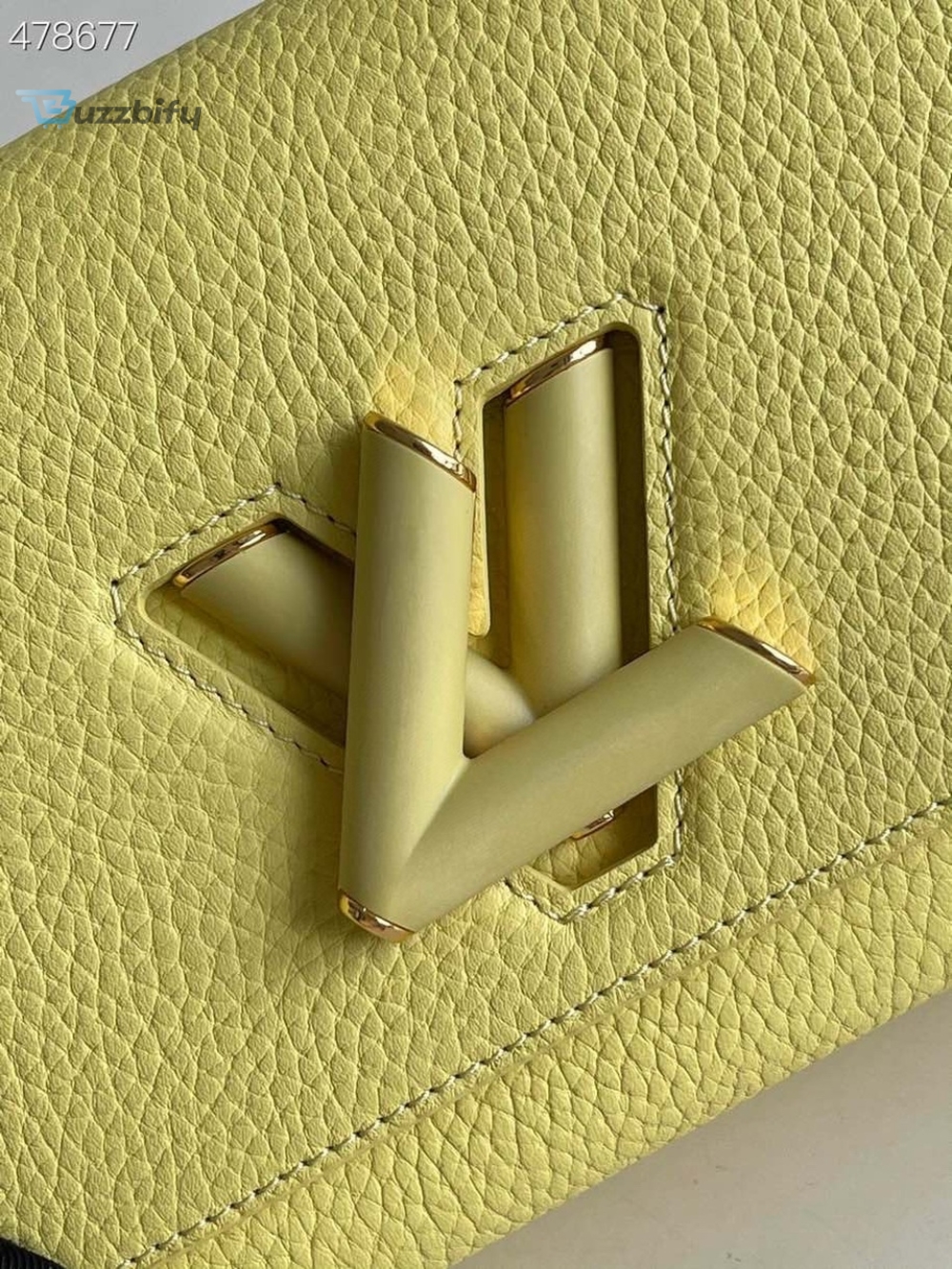 Louis Vuitton Twist PM Ginger Yellow For Women, Women’s Handbags, Shoulder And Crossbody Bags 7.5in/19cm LV M58571
