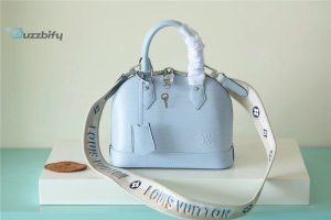 louis vuitton alma bb epi light blue for women womens handbags shoulder and crossbody bags 235cm93in lv buzzbify 1