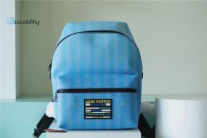 louis vuitton discovery backpack damier stripes canvas gradient blue for men mens bags 40cm lv m59913 buzzbify 1