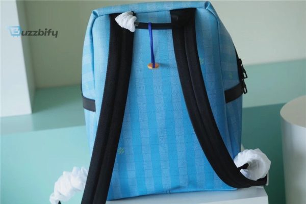 louis vuitton discovery backpack damier stripes canvas gradient blue for men mens bags 40cm lv m59913 buzzbify 1 7